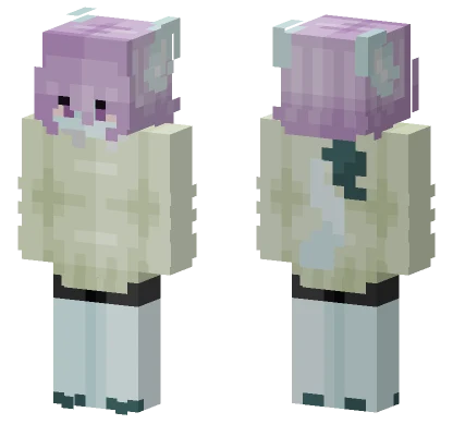 Azure Elements Charm Minecraft skin