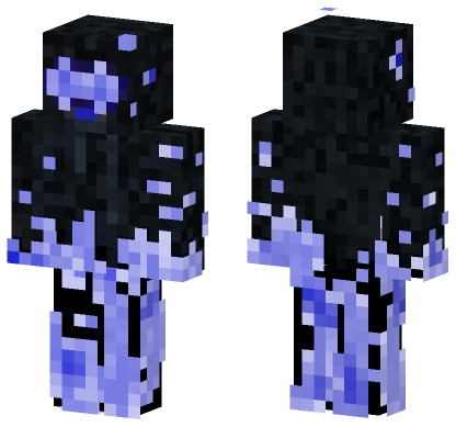 Azure Wraith Minecraft skin