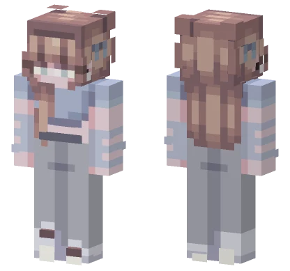 B Dazzled Blue Rce Minecraft skin