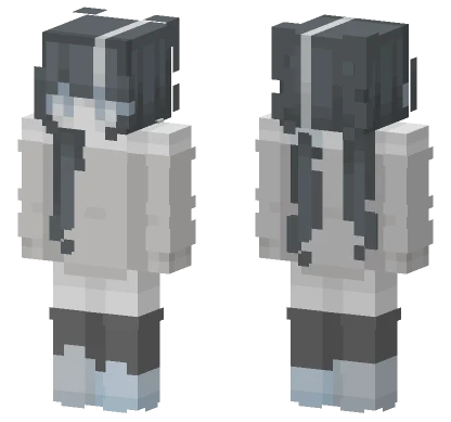 B W B B Minecraft skin