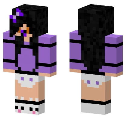 Baby Aphmau Animatronic Minecraft skin