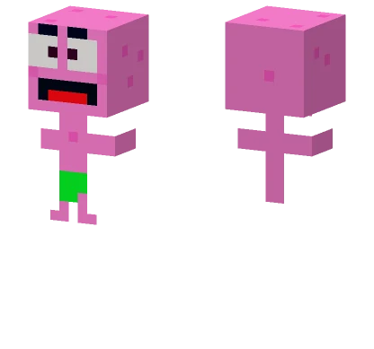 Baby Patrick Star Minecraft skin
