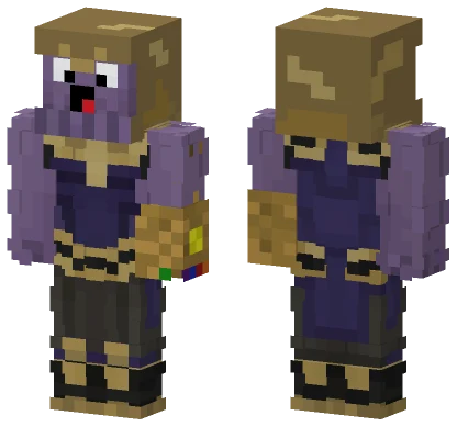 Baby Thanos Minecraft skin