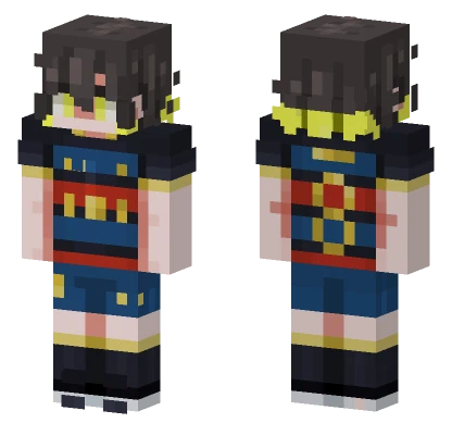 Bachira Meguru Minecraft skin
