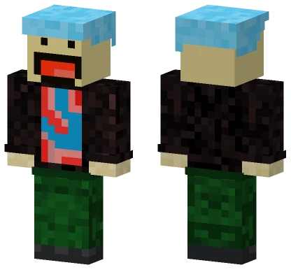Bacon Man Minecraft skin