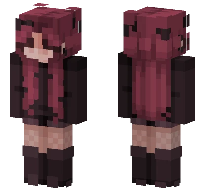 Bad Girl Minecraft skin