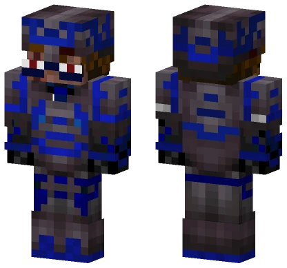 Bahamut Armored Minecraft skin
