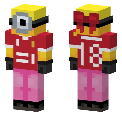 Bailey LFC Minion Minecraft skin