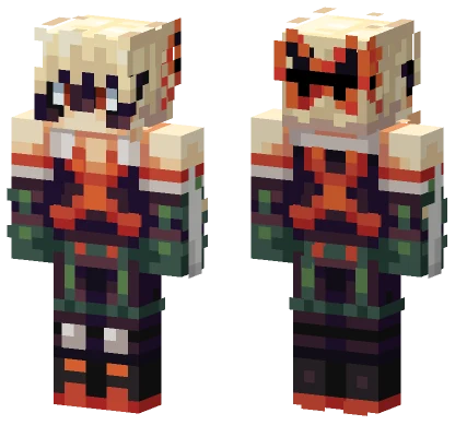 Bakugo Katsuki Minecraft skin