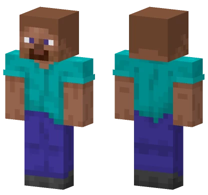 Bald Steve Minecraft skin