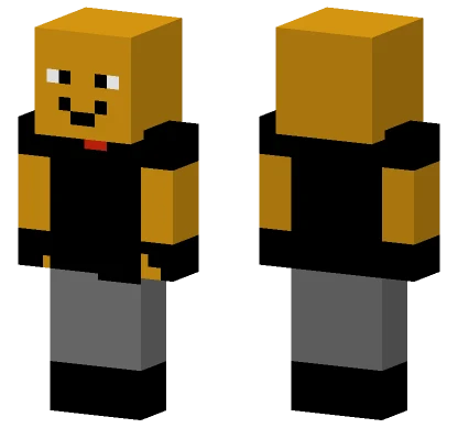 Bald Yellow Guy Minecraft skin