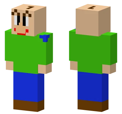 Baldi Fixed Minecraft skin