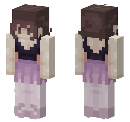 Ballet Skirt Minecraft skin