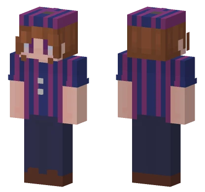 Balloon Girl Minecraft skin
