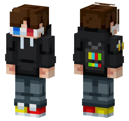Balzaz Hive Style Human Minecraft skin