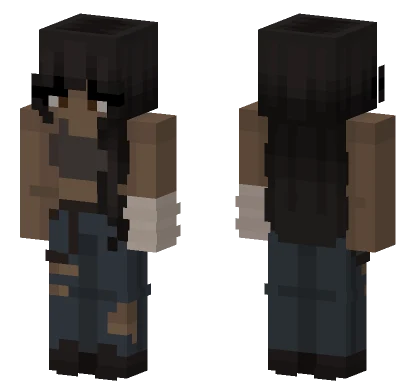 Bandaged Girl Edited Minecraft skin