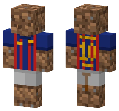 Barcelona Dirt Minecraft skin