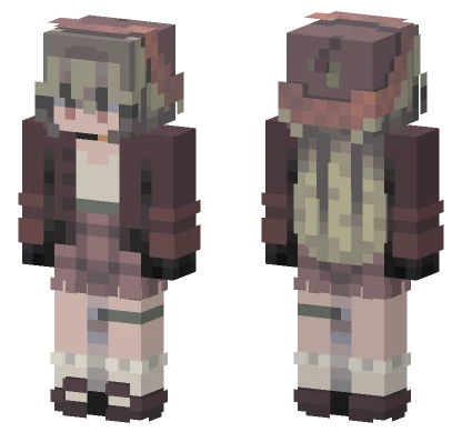 Bark And Bone Minecraft skin