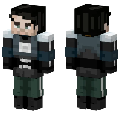 Barney Calhoun Minecraft skin