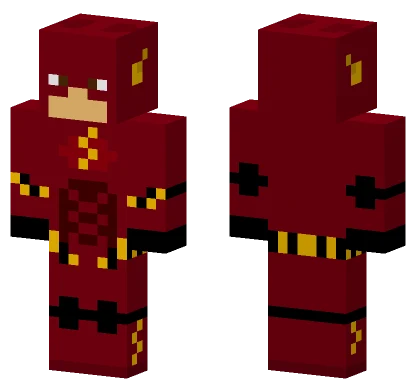 Barry Allen Minecraft skin