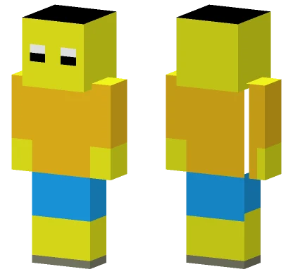 Bart Simpson Minecraft skin