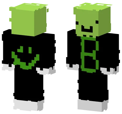 Bartu7back Green Monster Minecraft skin