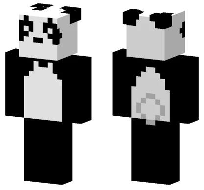 Basic Panda Skin Minecraft skin