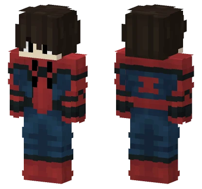 Basic Spider-Man Minecraft skin