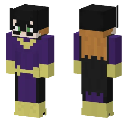 Batgirl Skin Minecraft skin