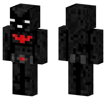 Batman Beyond Suit Minecraft skin