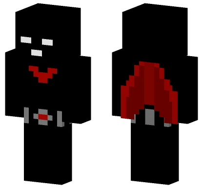 Batman Beyond Suit Minecraft skin