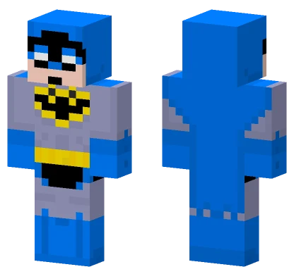 Batman The Brave And The Bold Minecraft skin