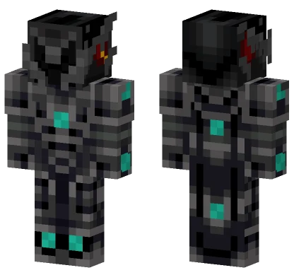 Battle Armor Anime Minecraft skin