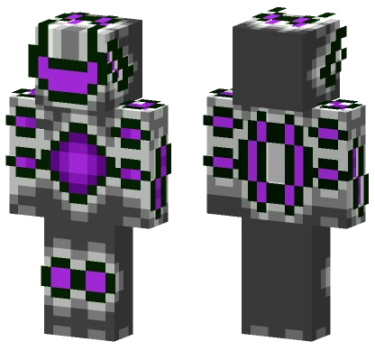 Battle Robot Minecraft skin