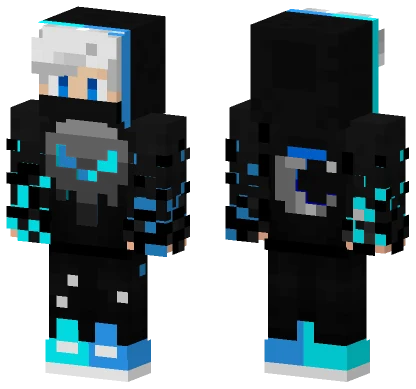 Bba Blue Fire Minecraft skin