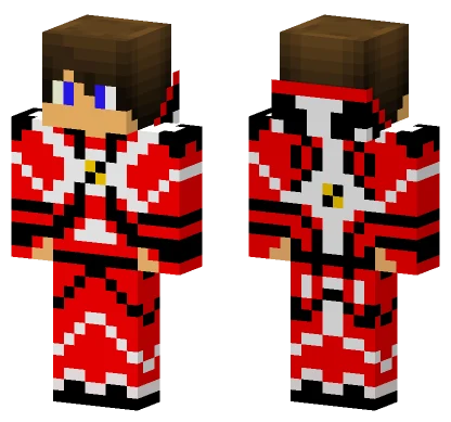 Bdynamite Red Outfit Minecraft skin