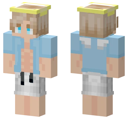 Beach Angel Minecraft skin