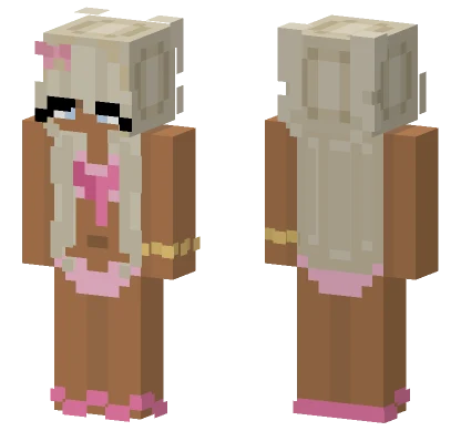 Beach Day Molly Minecraft skin