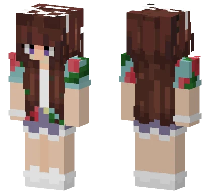 Beach Girl Minecraft skin