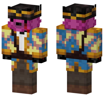 Bear Cherry Bomb Minecraft skin