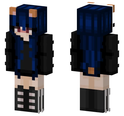 Bear Girl Minecraft skin