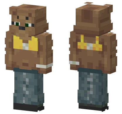 Bear Girlie Minecraft skin