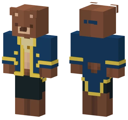 Beast Uniform Minecraft skin