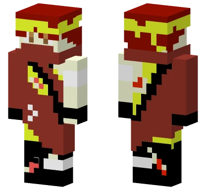 Beat Up Warrior Minecraft skin
