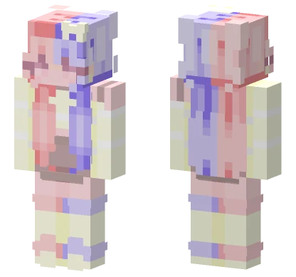 Beauty Colors RCE Minecraft skin