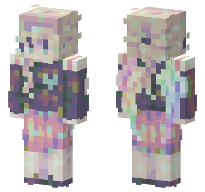Bedazzled Unicorn Vomit Oldsmobile Minecraft skin