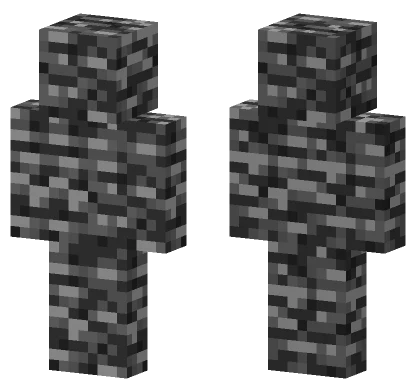 Bedrock Block Minecraft skin