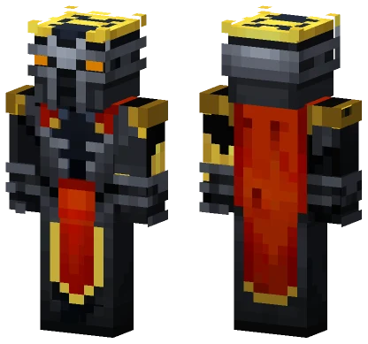 Bedrock King Minecraft skin