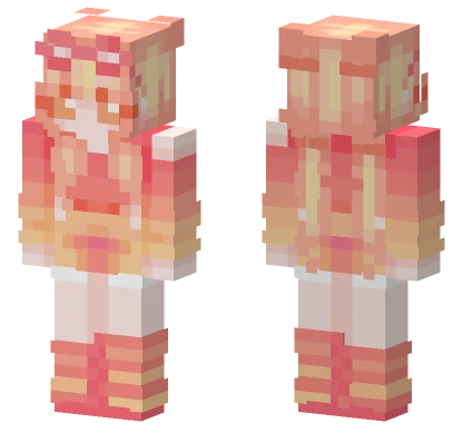 Bee Blush Minecraft skin