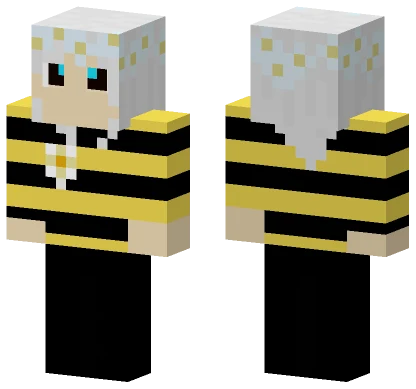 Bee Girl Minecraft skin